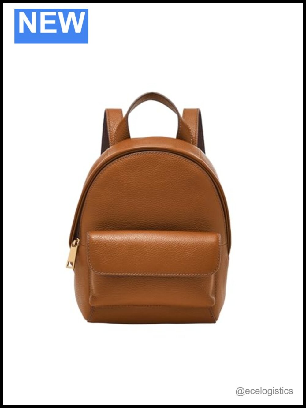 Women's Leather Fashion Backpack Purse with Zipper Closure and Multiple Pockets